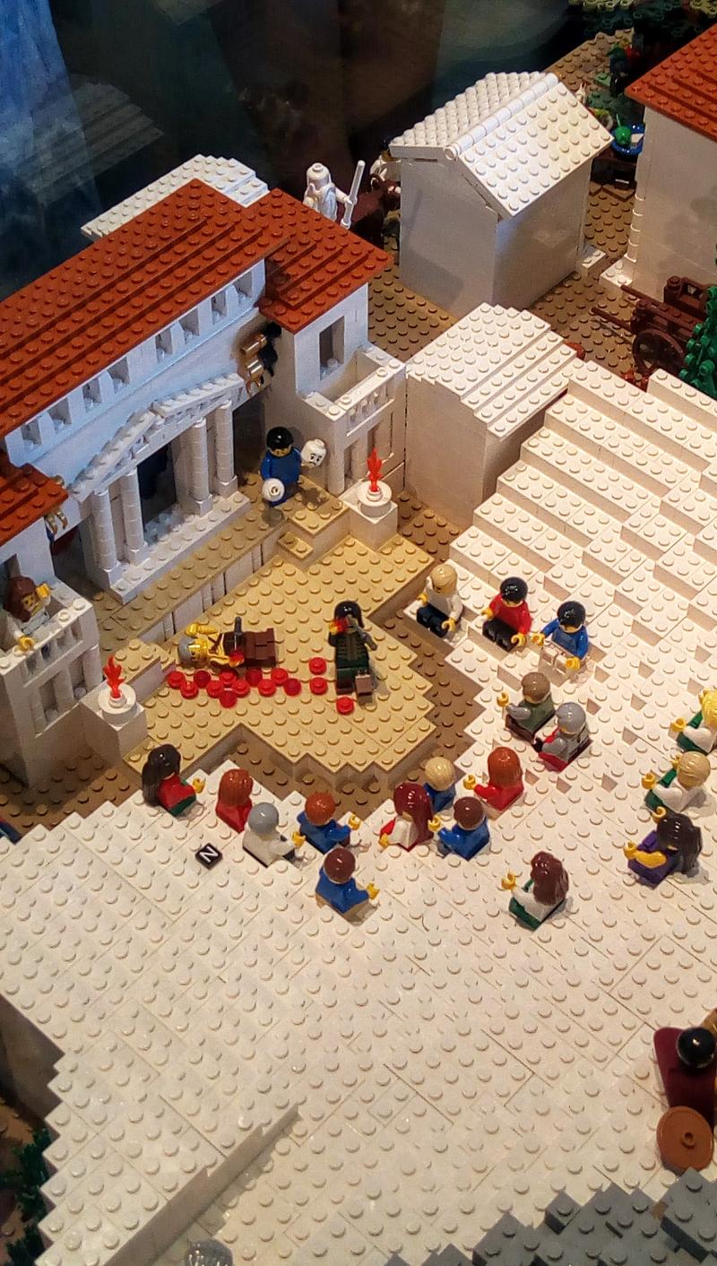 Lego bricks - scene top