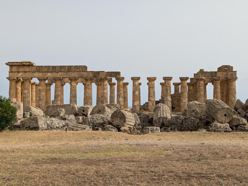 Stone columns on Sicily